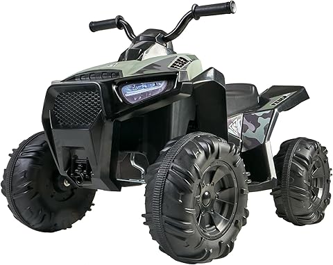 FEBER Quad Boxer 12V, marche avant/arrière + frein, chargeur inclus