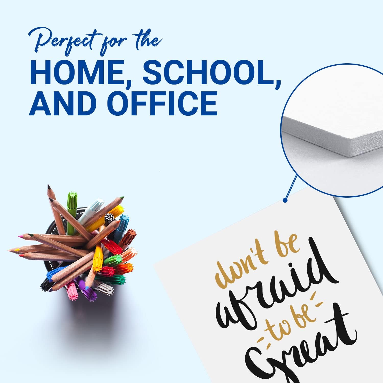 Royal Brites Ultra Strong White Foam Board, 30 x 40 Inches (10 Pack) : Office Products