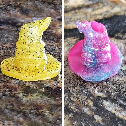Miniatura 3 de Lindo molde de silicona con forma de sombrero de mago para resina epoxi, moldes de fondant reutilizables de primera calidad para hacer joyas,