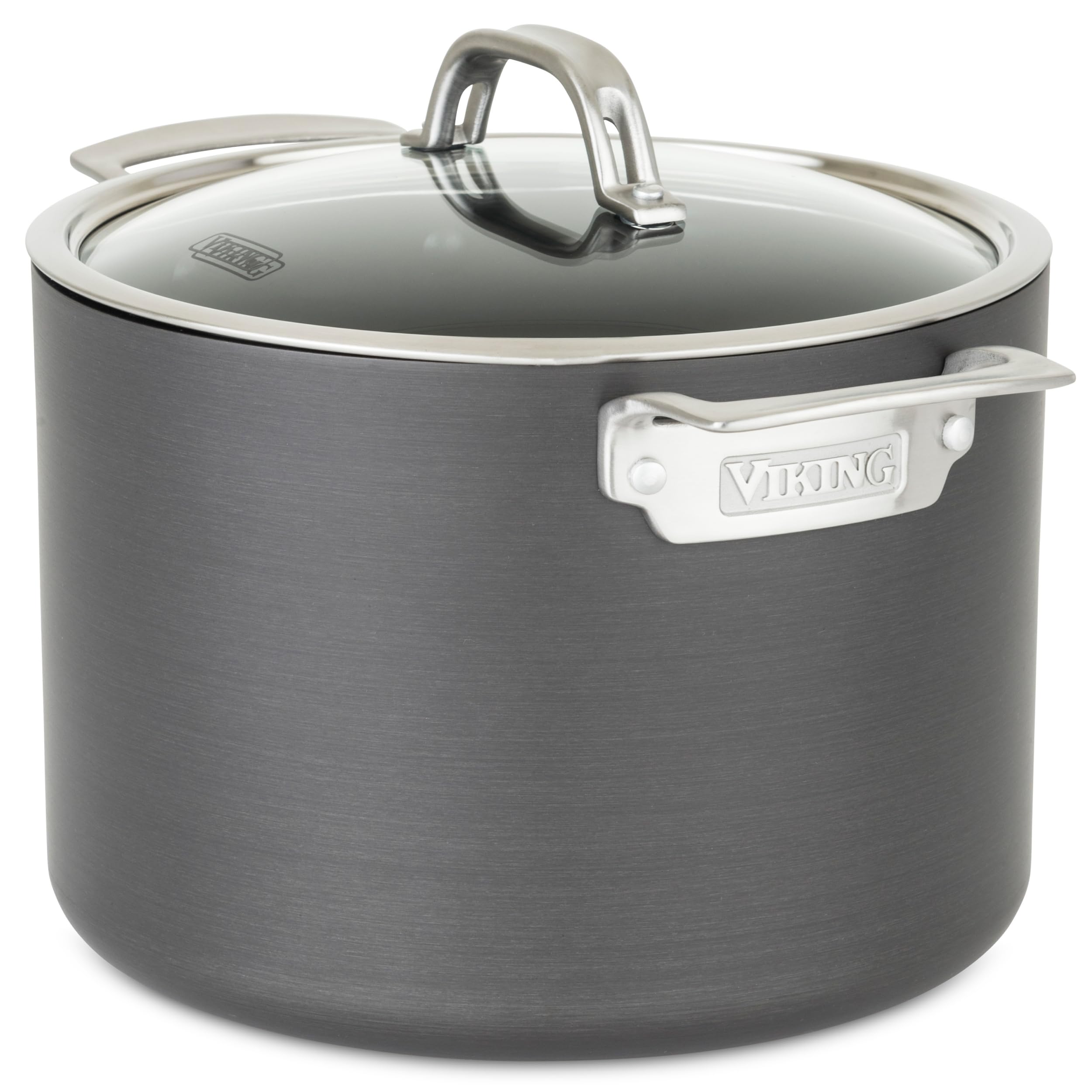 Viking Non Stick Stock Pot, 8 Quart Hard Anodized