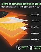 Vista 2 de BN-LINK Tapete Térmico Duradero para Plántulas para Inicio de Semillas 10" x 20.75", Tapete de Calentamiento Impermeable Almohadilla