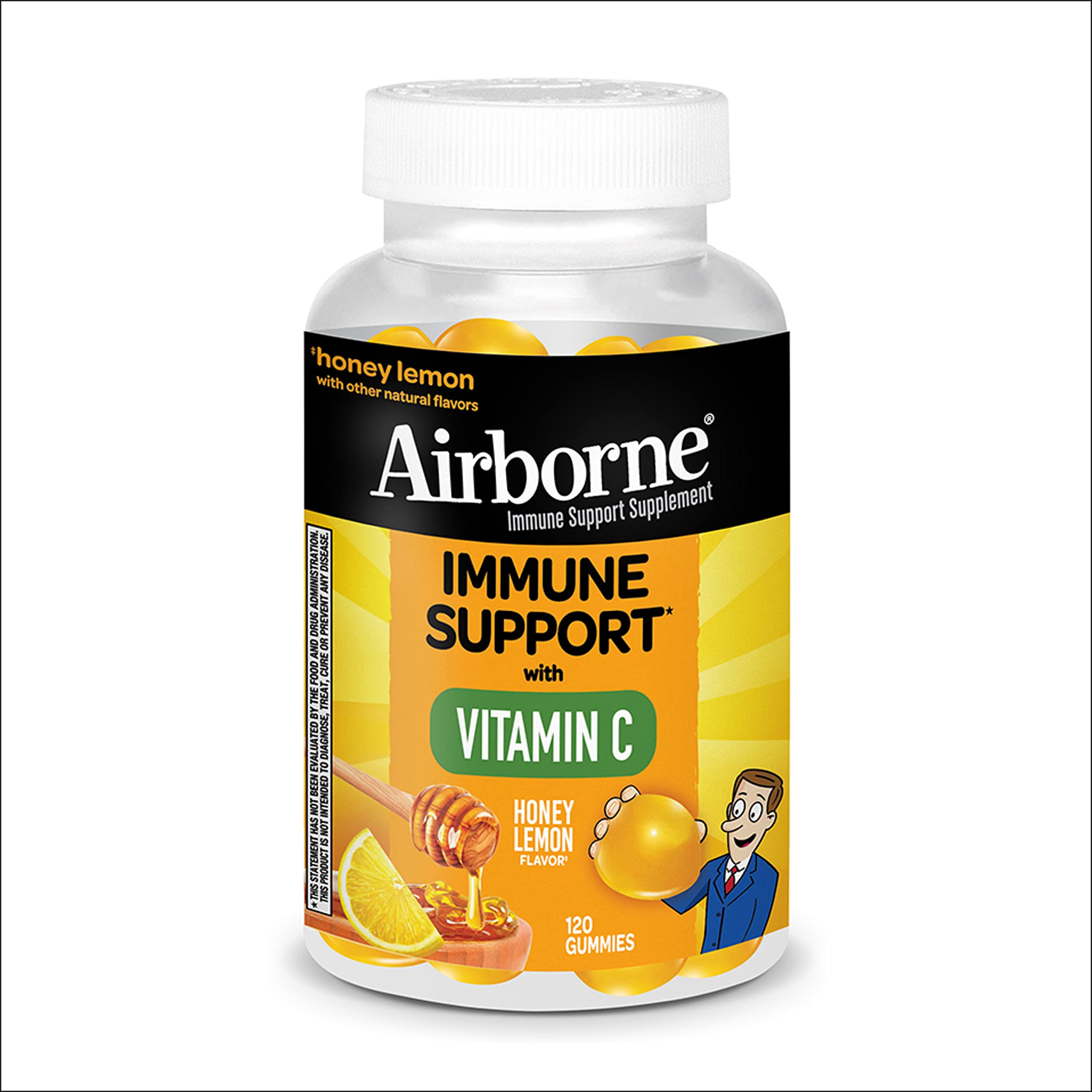 Buy Airborne 200mg Vitamin C with Zinc Gummies for Adults, Immune