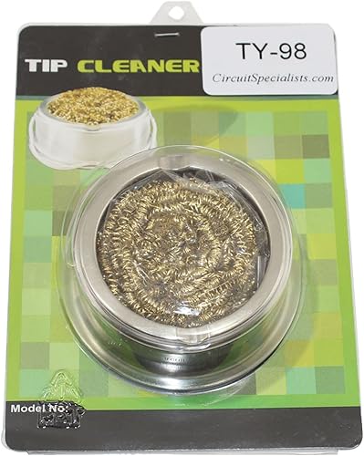 Miniatura 4 de Limpiador de puntas de soldador con soporte, mantén tus puntas de soldador limpias, limpiador sin desorden que elimina la oxidación y minimiza la
