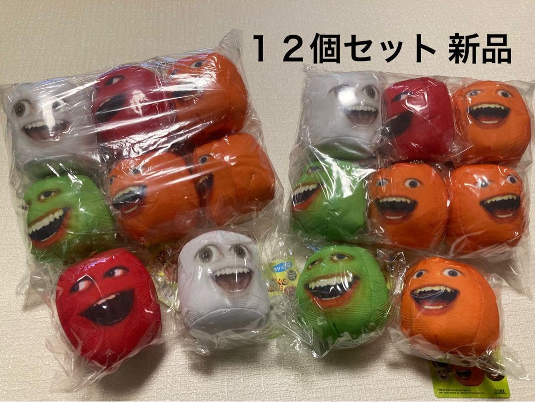 AAA ぬいぐるみ・マスコット 12個セット Amazon.co.jp: 12個て アノーイングオレンジ ぬいぐるみマスコット