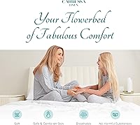 Vista 57 de Carressa Linen Sábana bajera ajustable 100% algodón tamaño King – Sábana bajera de 800 hilos King de algodón, lujosamente suave, refrescante