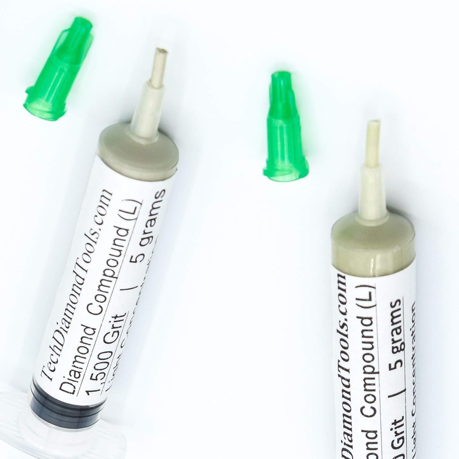 TechDiamondTools Kit of 3 Diamond Lapping Paste Polishing Compound USA Made 800 1500 2000 Grit Lapping Compound for Rock Glass Metal Jewelry Resin Marble with 10% of Diamond Powder