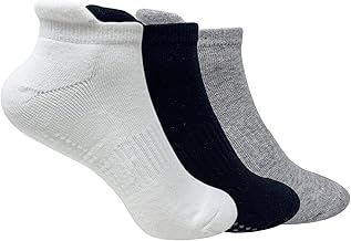 Mint & Oak Grip Socks for Men & Women, Ankle Cotton Anti Slip Socks Ideal for Yoga, Pilates, Elderly Care/Senior Citizen, Walking, Home.