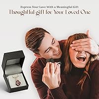 Vista 17 de Collar de estrella de David para mujeres y hombres, collar de estrella judía relleno de oro de 14 quilates, collar de Israel Aurora Borealis