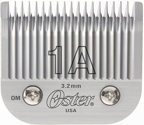 Oster Cuchilla desmontable tamaño 1A para Classic 76, Octane, Model 1, Model 10, Outlaw Clippers