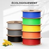 ELEGOO PLA+ Filament 1.75mm Wood Colour 1KG, PLA Plus Tougher and Stronger 3D Printer Filament, Dimensional Accuracy +/- 0.02mm, 1kg Cardboard Spool(2.2lbs) Fits for Most FDM 3D Printers - 5