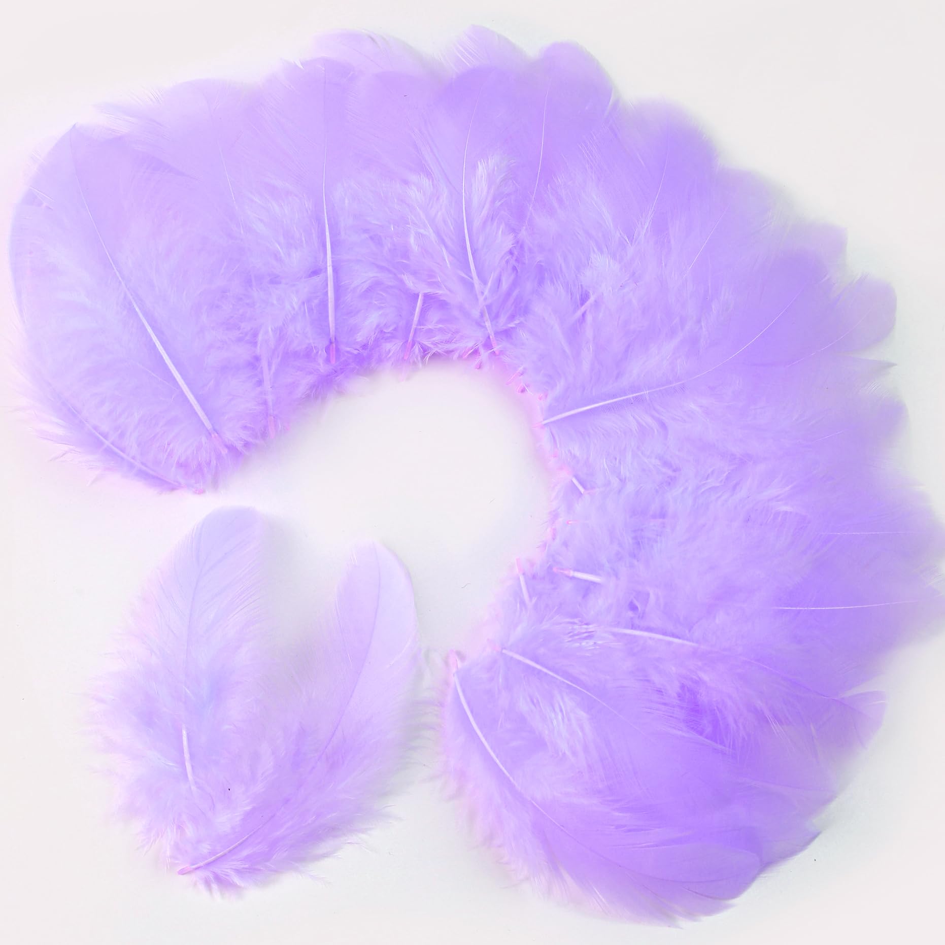 Soarer Light Purple Feathers for Crafts - Image 2