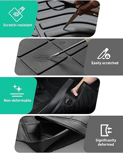 Miniatura 8 de Alfombrillas y forro de carga para Hyundai Tucson PHEV (híbrido enchufable) 2022-2025 | Accesorios de goma TPE para todo tipo de clima para Tucson |