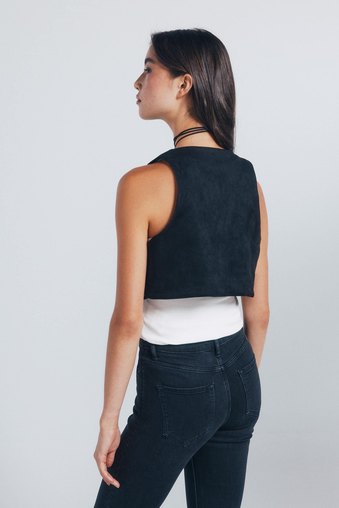 SPRINGFIELD Vest With Studs Tachuelas Vest Mujer (Pack de 1)
