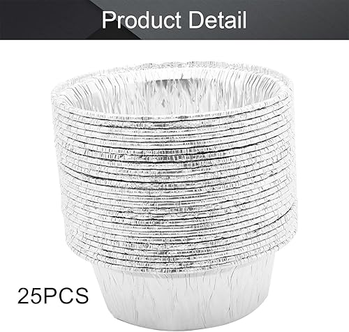 Vista 68 de Othmro Latas redondas de aluminio para tapas de metal, con tapa de rosca de 2.0 fl oz/2 onzas, 2.677 x 0.984 in (D* H) contenedores de aluminio