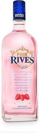 RIVES Pink gin bottle 70 cl