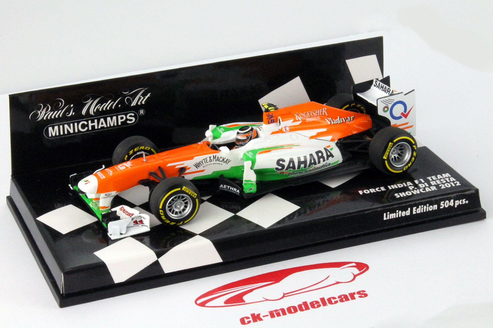 Sahara Force India Scale 1:43 F1 Team Paul Di Resta 2012 : Amazon