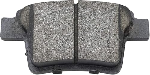 Miniatura 5 de TRQ Pastilla de freno de cerámica delantera y trasera y kit de rotor de rendimiento con fluidos