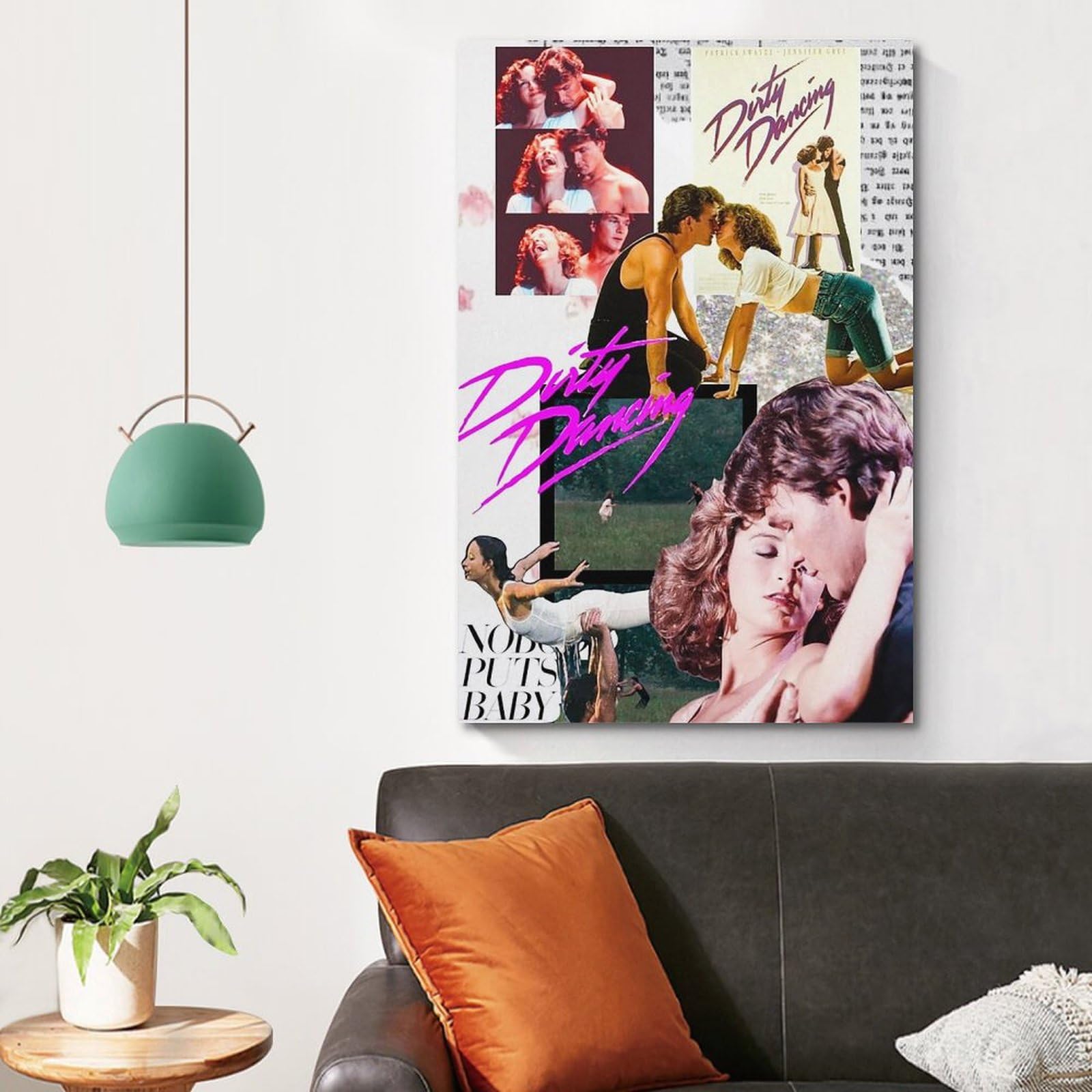 Poster Dirty Dancing - Impression Toile 30x45 Cm, Décoration Murale Moderne Pour Chambre, Salon Ou Bureau