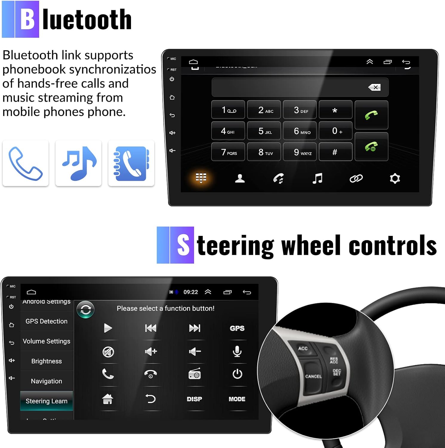 car radio head unit andriod 11 for hyundai ix25 creta 2015 2019 car stereo 10 1 touch screen car stereo with bluetooth carplay android auto fm wifi
