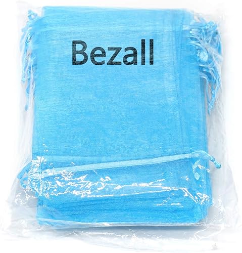 Miniatura 55 de Dealglad 100pcs Drawstring Organza bolsas de joyería caramelo para fiestas, casamientos, regalos Negro