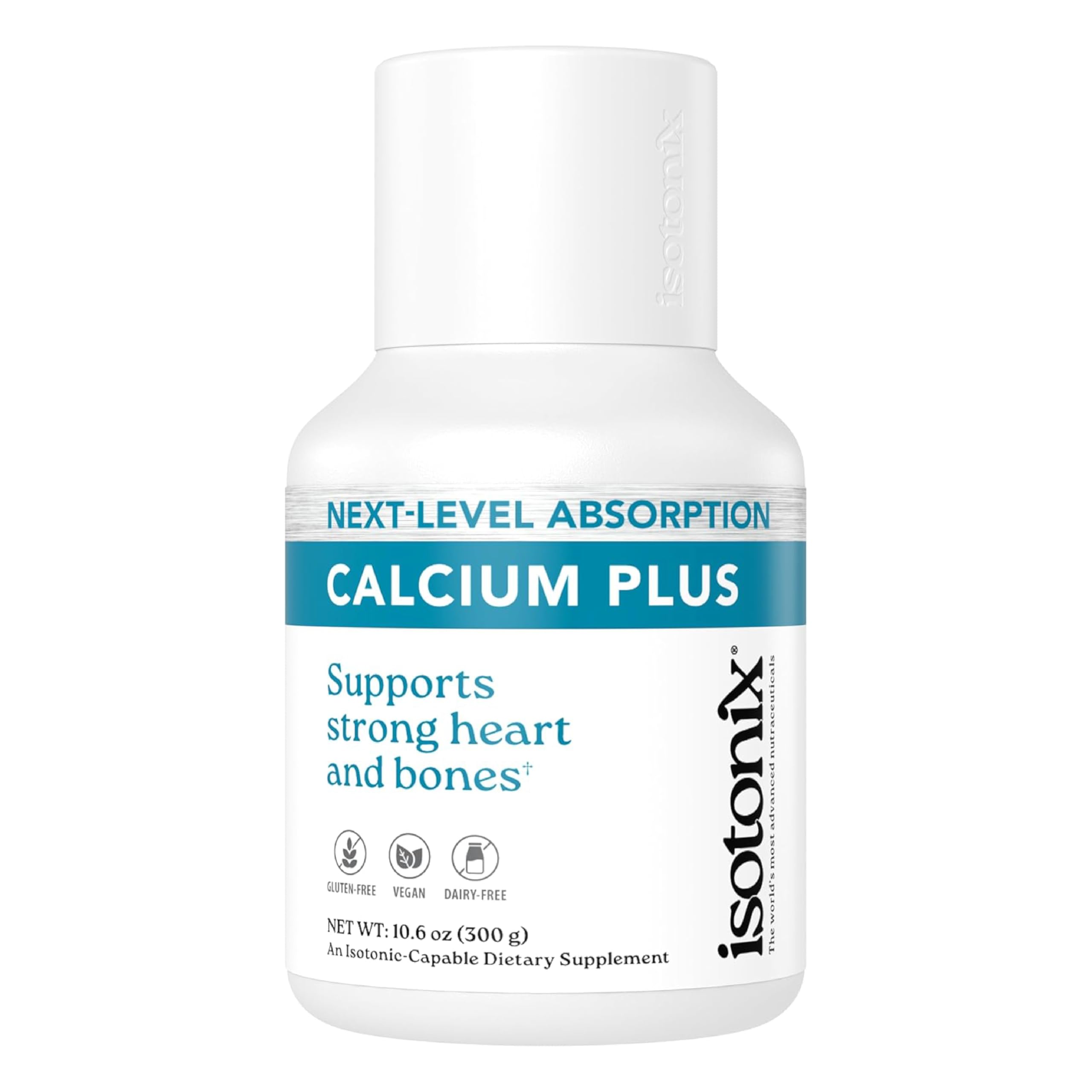 Isotonix Calcium Plus – Calcium Supplement for Women and Men with Magnesium, Vitamin D3, and Vitamin C – Fast Absorbing Isotonic Formula – Calcium Citrate & 5 Salts - 90 Servings