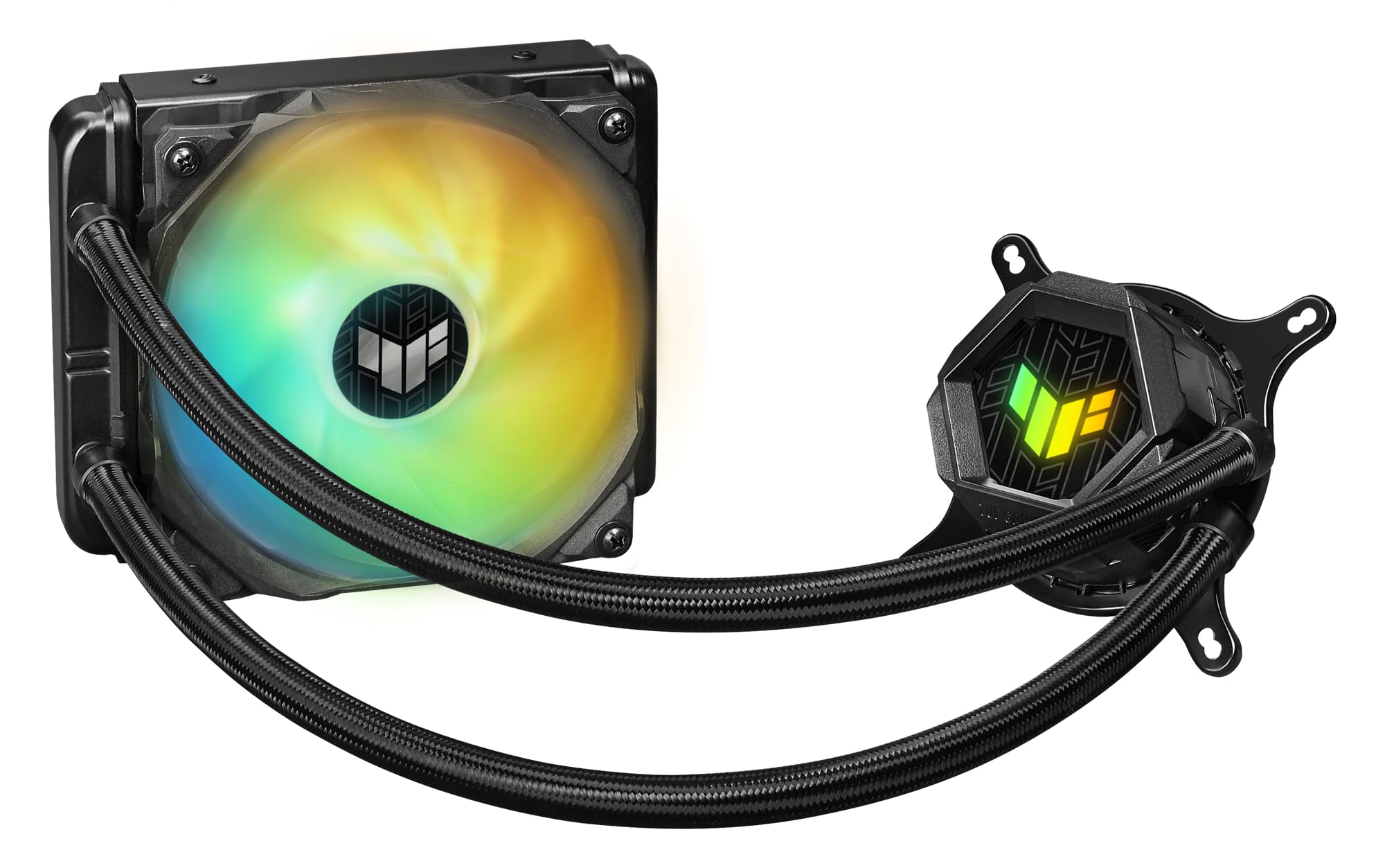 ASUS TUF Gaming LC 120 ARGB All-in-One CPU-Wasserkühlung (adressierbarer 120mm ARGB-Radiatorlüfter, Aura Sync)