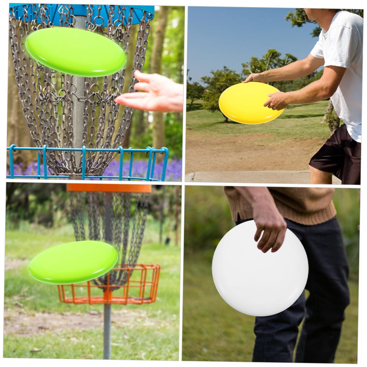OSOLADY Vibrant Golf Discs 6 Pack Softball Pitching Training for Pitching Velocity Trainer
