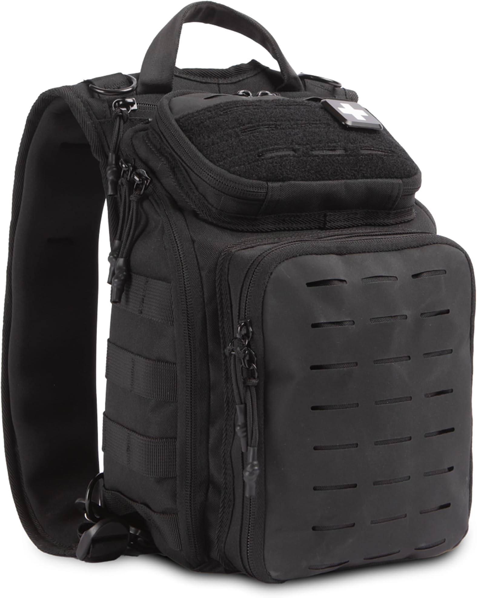 Recon PRO - HSA FSA First Aid Kit - 250+ First Aid and Survival Essentials, Supplies, & Must Have IFAK for Home, Car, Office or Business - Black