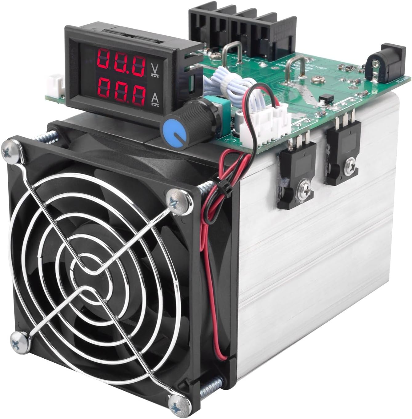 250W Electronic Load Adjustable Battery Capacity Tester Module DC 12V Battery Verifier