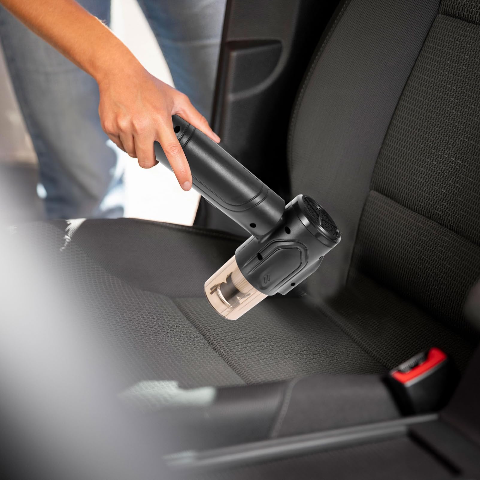 Mikinona Car Vacuum Cleaner Handheld Cordless Portable Mini Vacuum for Car Home Efficient Cleaning