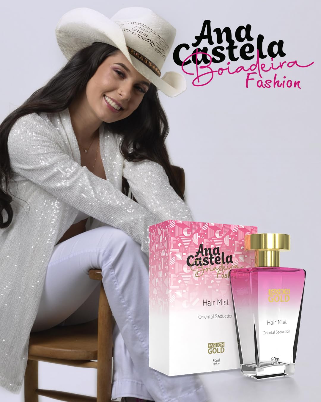 Fashion Gold Oriental Seduction Hair Mist - 50ml/ 1,69fl.oz