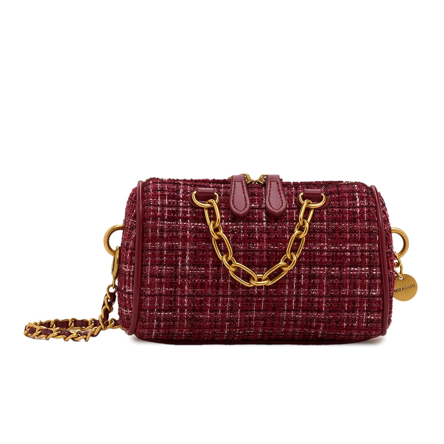 Miraggio Odette Crossbody Bag For Women | Tweed Texture Sling Bags With Detachable Chain | Gift Items For Women - Review, Price and Buying Guide