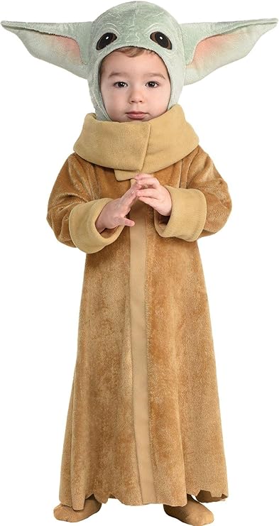 Party City Deluxe Mandalorian Costume For Adults, Star Wars: The Mandalorian - Costume Includes Jumpsuit, Cape, Mask & More - Star Wars Costumes For Halloween, Birthday Parties & Themed Events