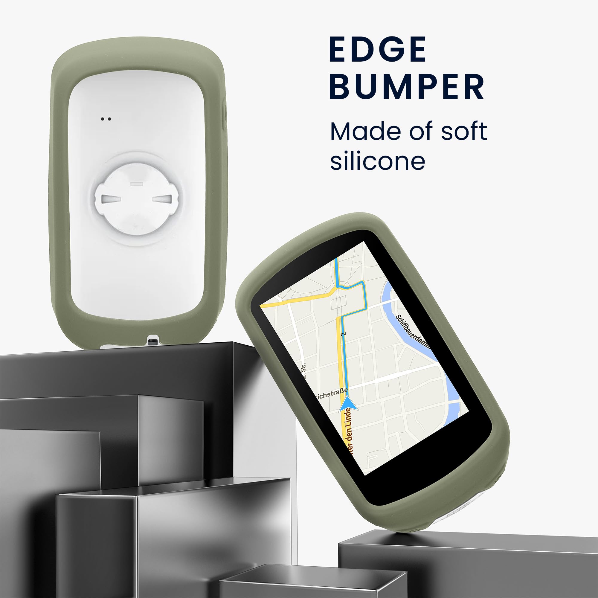 Amazon.co.jp: kwmobile Garmin Edge Explore 2 Case - Silicone GPS