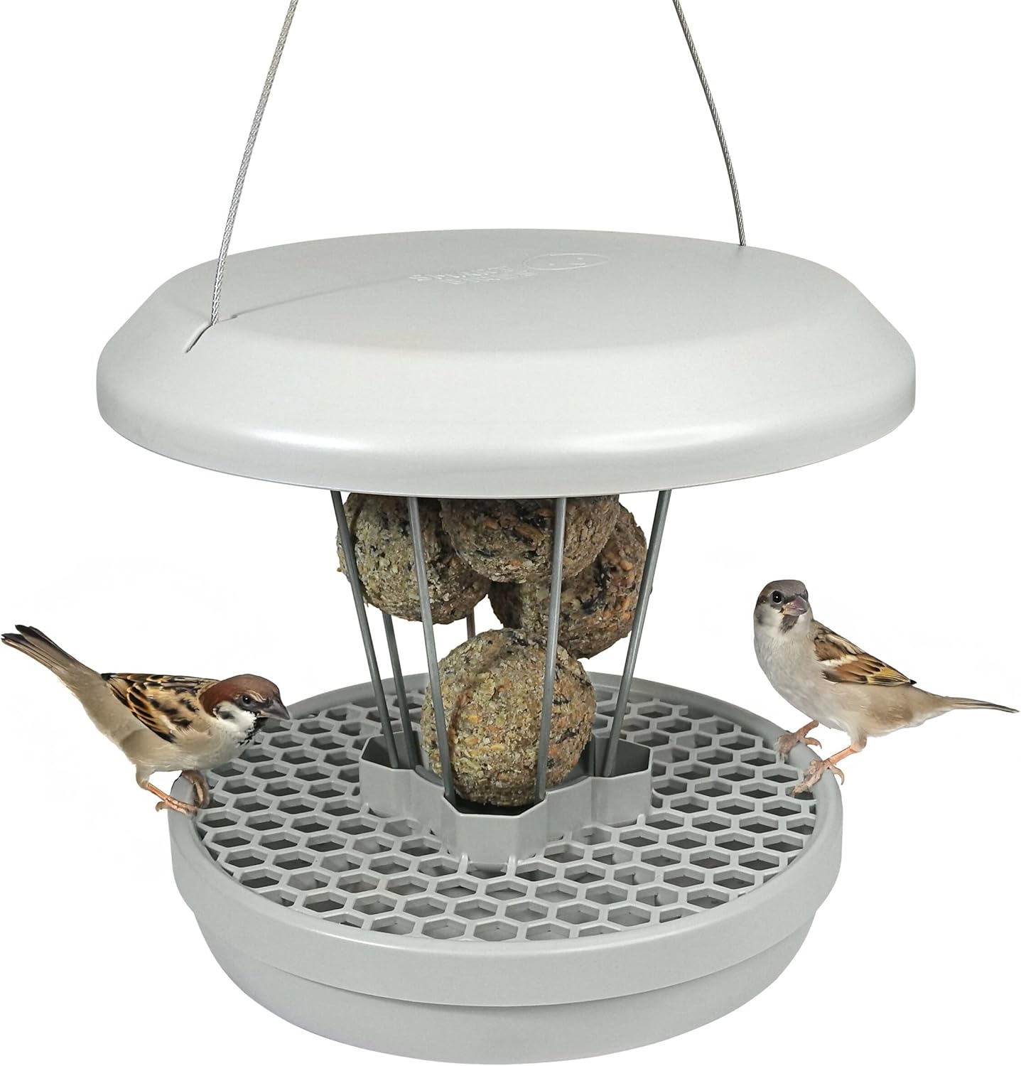 SWISSINNO Bird Feeder Lucerne for Fat Balls