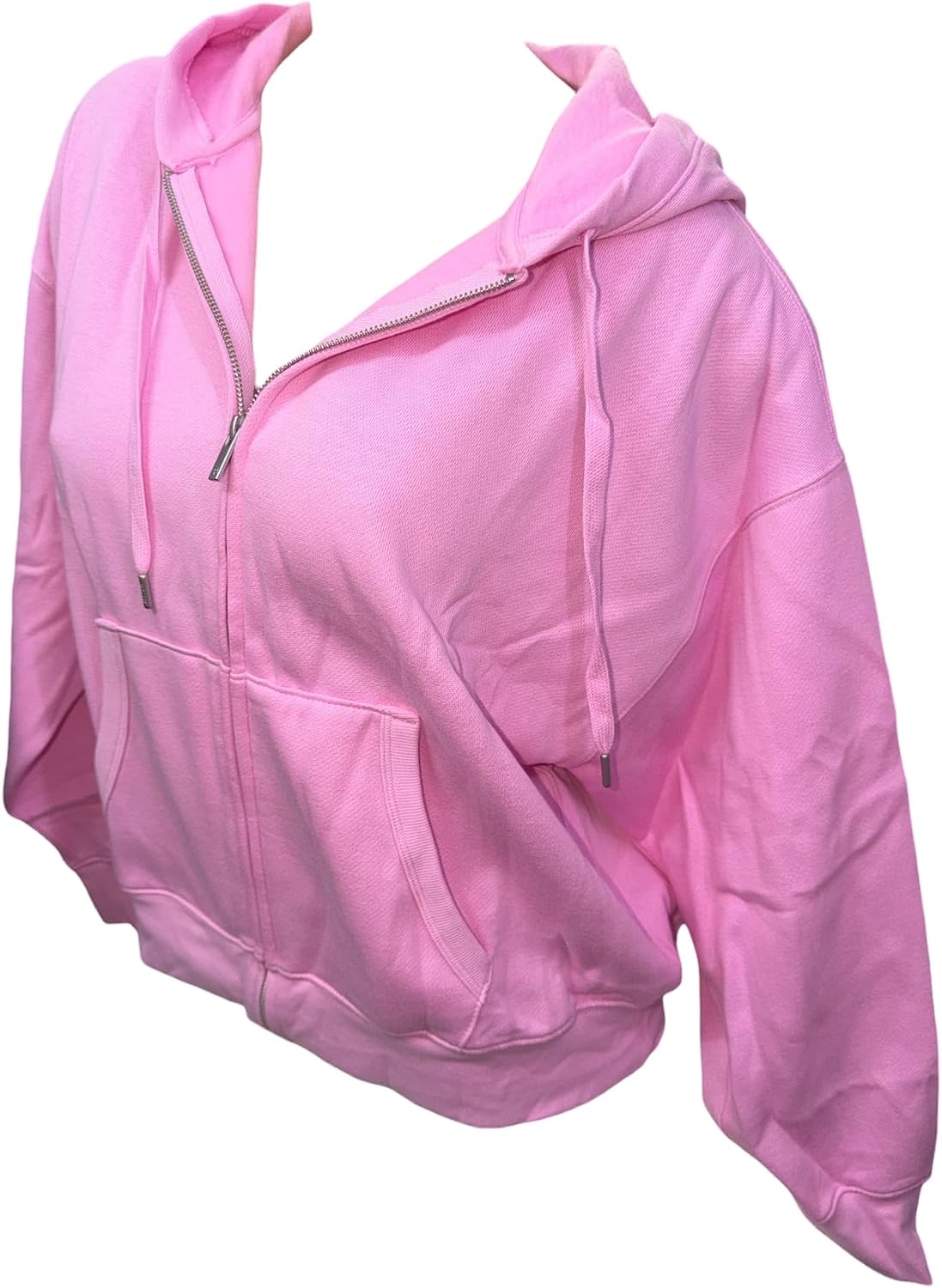 Victoria's Secret PINK Ivy Fleece Zip Hoodie Butterfly Rhinestone New