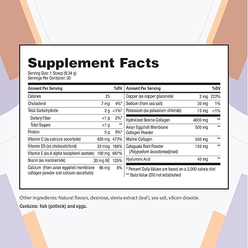 Miniatura 2 de Polvo de colágeno para mujeres, polvo de péptidos de colágeno hidrolizados, proteína de colágeno, suplementos de colágeno para cabello, piel, uñas,