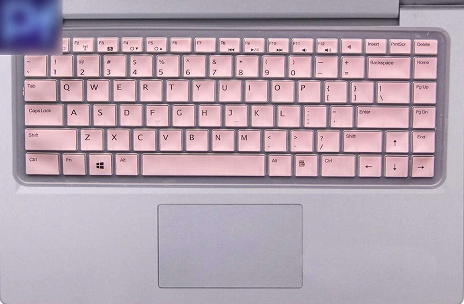 Silicone Keyboard Skin Cover Protector for Teclast F7 Laptop Notebook 14 Inch 2018-black-
