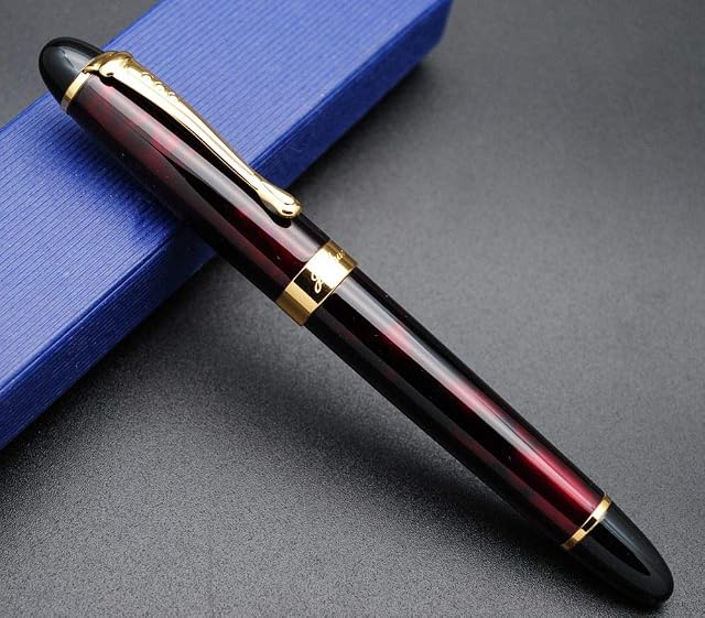 JINHAO X450 Fountain Pen M Nib (Red Ice)