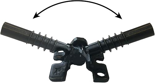 Miniatura 2 de Conectores de ángulo ajustables para una fácil instalación de balaustres de metal huecos de 12 pulgada (tornillos incluidos)