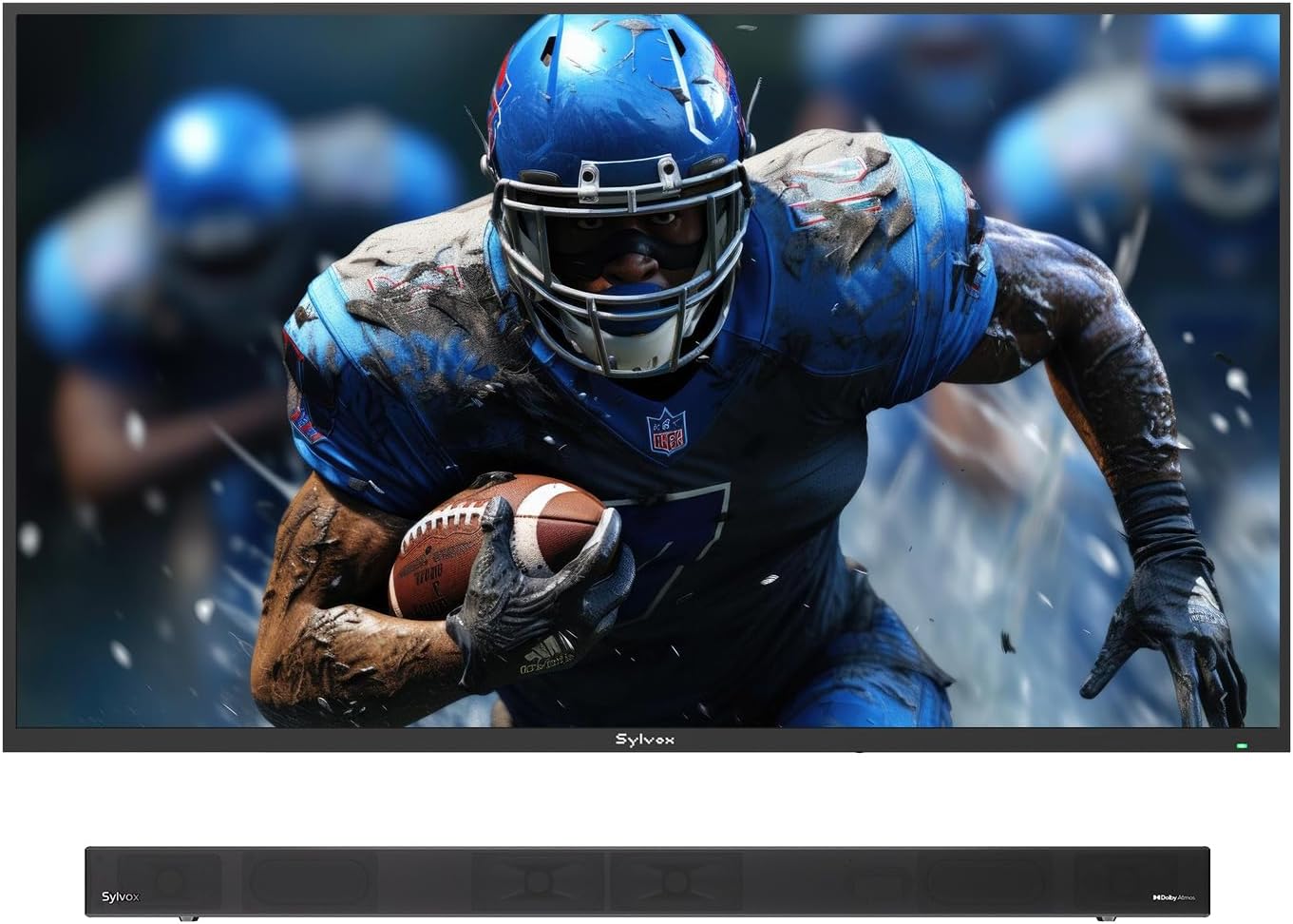 SYLVOX 43" Outdoor TV + 2.1 Channel Dolby Soundbar | Premium Entertainment Bundle(Deck Pro 2.0 & ELF S3)