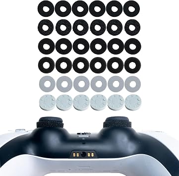 36 precision rings, targeted assist target motion control, 6 different strength joystick protectors Compatible with PlayStation 4 PS4, PS5, Xbox One, Xbox Series X, Switch Pro, and Cuf Controller
