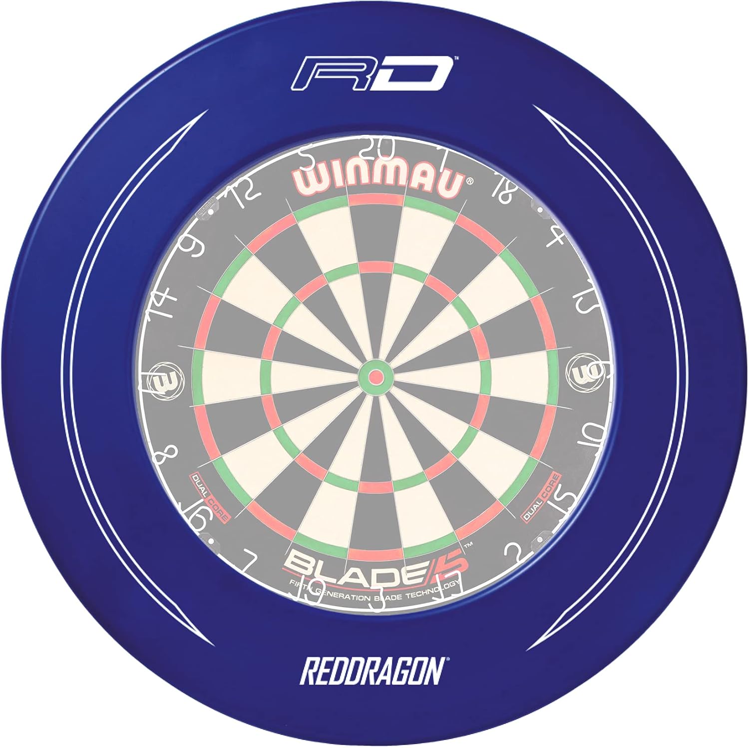 RED DRAGON Printed Design Dartboard Surrounds