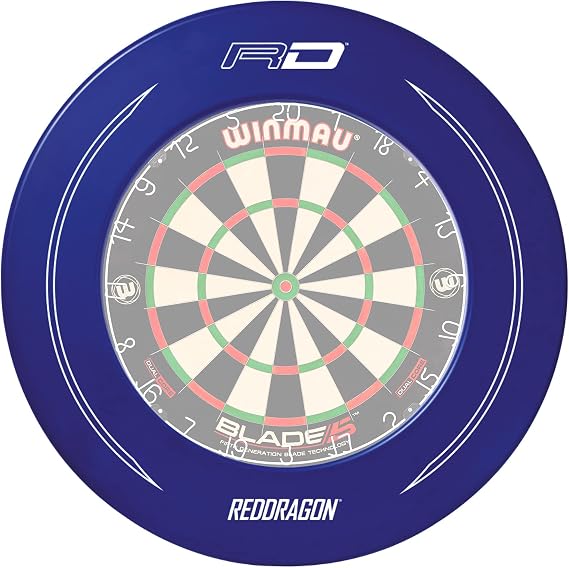 RED DRAGON Dartboard Surround - Wall Protection Ring for Steel Tip Darts
