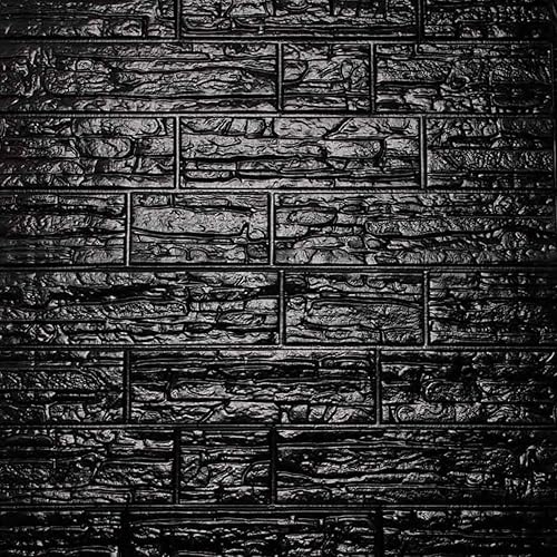 Paneles de pared de espuma autoadhesivos 3D, cubren 5.7 pies cuadrados, adhesivos de papel tapiz de piedra de ladrillo para decoración de pared,