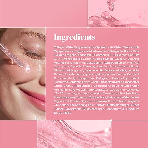 Miniatura 7 de ITFU - Ampolla UpTox de colágeno mezclador Ampolla de ADN de salmón y suero facial de péptidos de cobre Anti-envejecimiento, arrugas, corrección