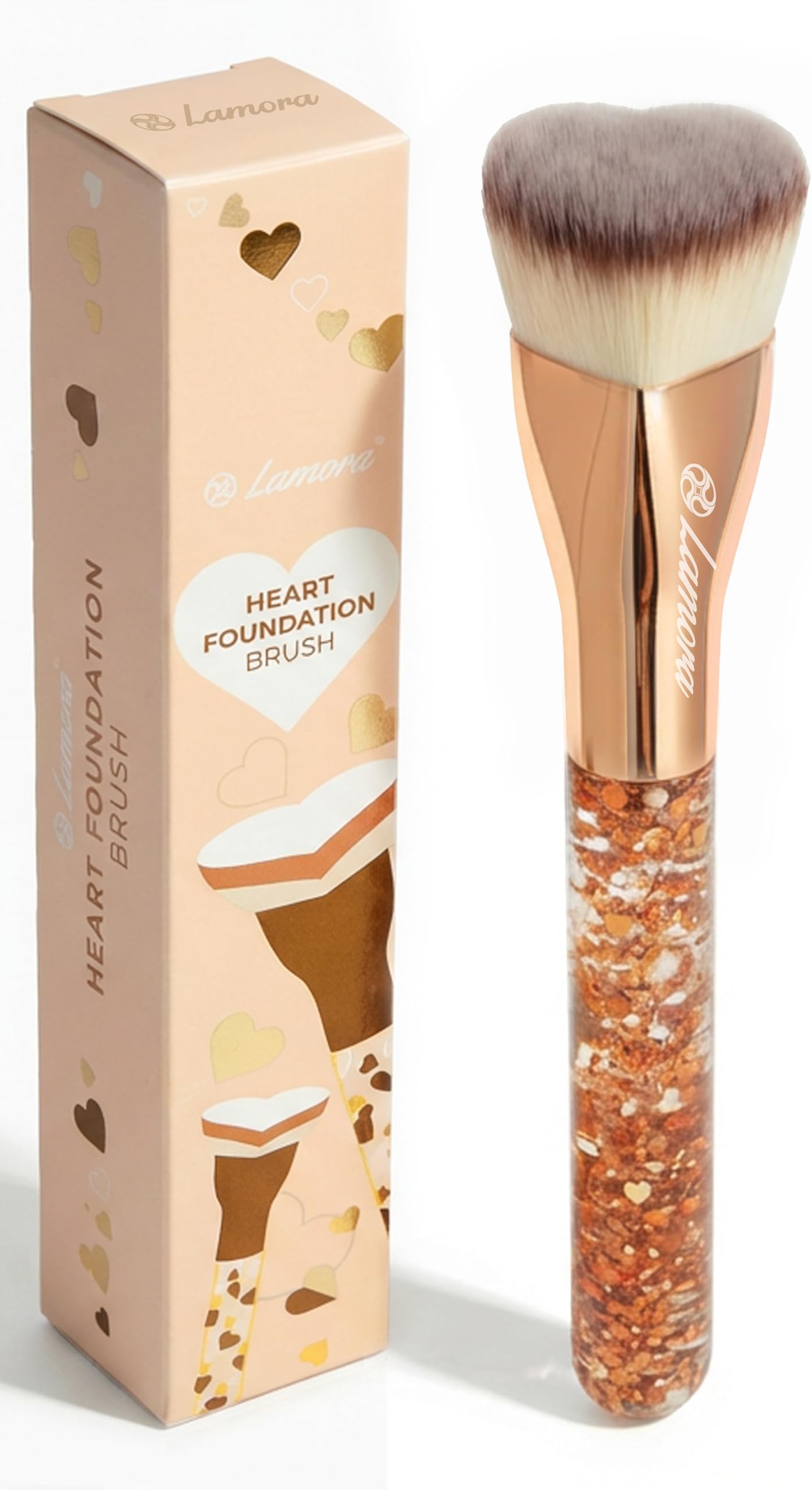 Blending Liquid Makeup Foundation Brush - Face, Contour Kabuki, Highlighter Brush - Perfect For Mineral Cream, Powder, Bronzer, Blush, Highlighter - Pro Quality Synthetic Bristles