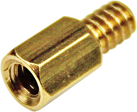 StarTech.com 6-32 Brass Motherboard Standoffs for ATX Computer Case – 15 Pack (STANDOFF632)