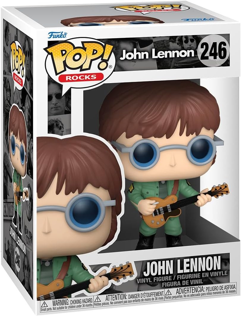 Funko 55787 Pop Figür - Rocks: John Lennon - Military Jacket