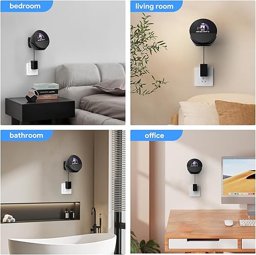 Miniatura 6 de Soporte de montaje de pared para lanzamiento Spot 2024, accesorios de punto ABS, soporte de ángulo fijo para ahorrar espacio con organizador